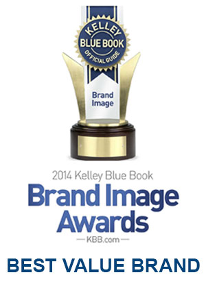 2014 Kelley Blue Book Brand Image Awards - Best Value Brand