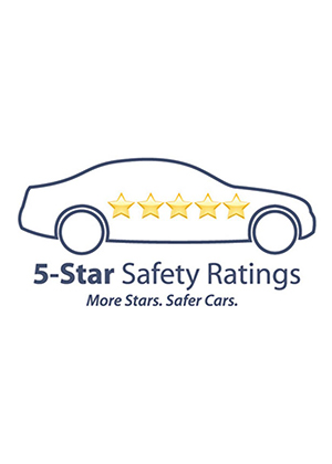 Nation Highway Traffic Safety Administration - 5-Star Safety Ratings