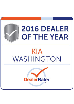 Dick Hannah Kia 2016 DealerRater Kia Dealer of the Year Washington State