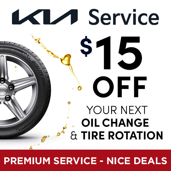 $15 Off Oil Change & Tire Rotation